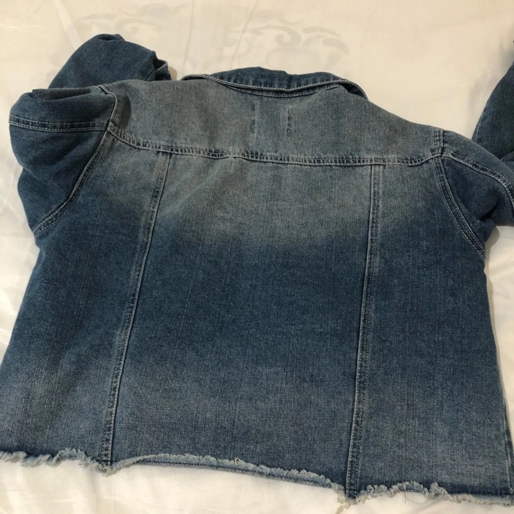 Distressed Denim Jacket - Picture 4 of 8